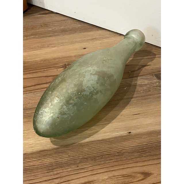 Antique Torpedo Soda Bottle For Sale - Image 4 of 4