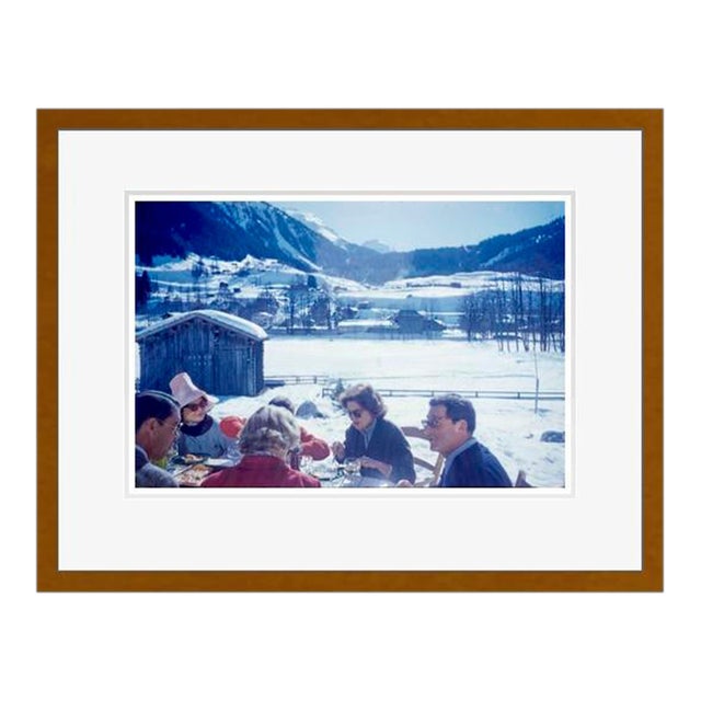 A Meal With a View 1959 by Toni Frissell Framed For Sale