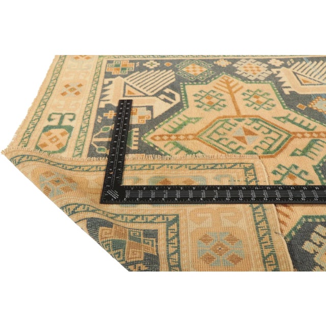 Late 20th Century Vintage Turkish Oushak Rug - 04'04 X 07'03 For Sale - Image 5 of 9