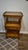 Late 19th Century 3-Tier Wood Étagère With Brass Gallery and Drawer For Sale - Image 4 of 16