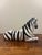 White 1950s Italian Mid-Century Hand-Painted Ceramic Zebra Sculpture For Sale - Image 8 of 8