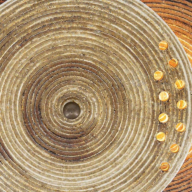 1970s Ceramic Stoneware Wall Light from Axella, Denmark, 1970s For Sale - Image 5 of 15