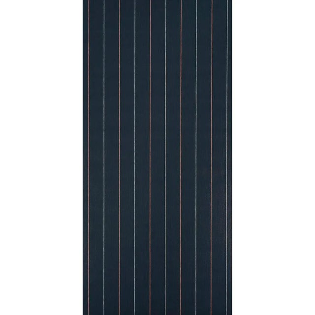 Backdrop’s Draper Stripe is a unique textural design composed of cotton-linen and paper yarns arranged vertically on a...