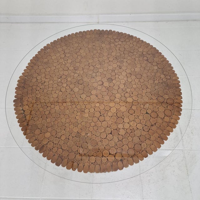 Sheaf of Wheat Bamboo Coffee Table attributed to McGuire, USA, 1970s For Sale - Image 10 of 18