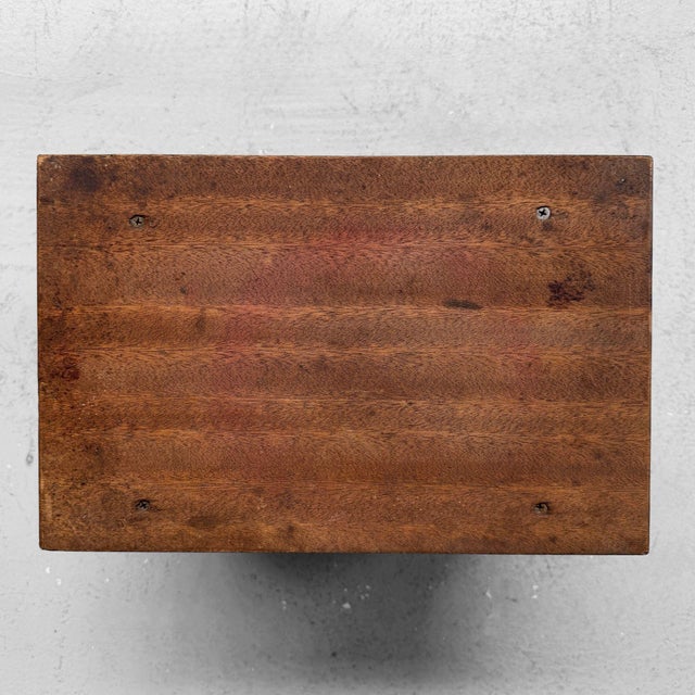 Japanese Wooden Step Stool, Fumidai, 1970s For Sale - Image 9 of 11