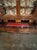 Wood 19th C. English George III Inlaid Mahogany Breakfront For Sale - Image 7 of 9