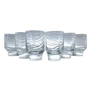 Double-Fashioned Glasses by Fabio Frontini for Arnolfo Di Cambio, 1970s, Set of 6 For Sale