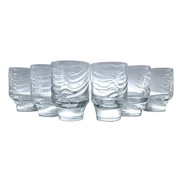 Double-Fashioned Glasses by Fabio Frontini for Arnolfo Di Cambio, 1970s, Set of 6 For Sale