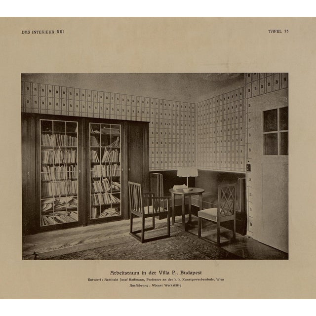 Object: Small Table Design: Josef Hoffmann / Karl Bräuer (Vienna, circa 1910) Model Number: - Manufactured by: Wiener...