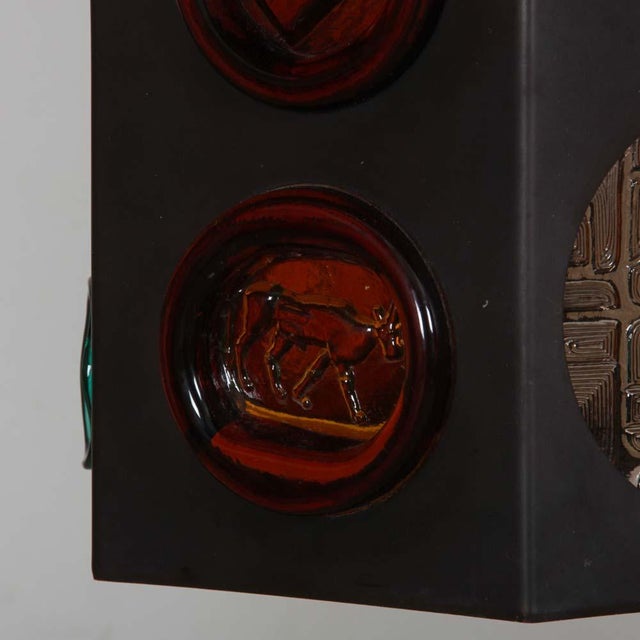 1960s Suspension Lamp by Erik Sylvester Höglund for Kosta Boda, 1960 For Sale - Image 5 of 10