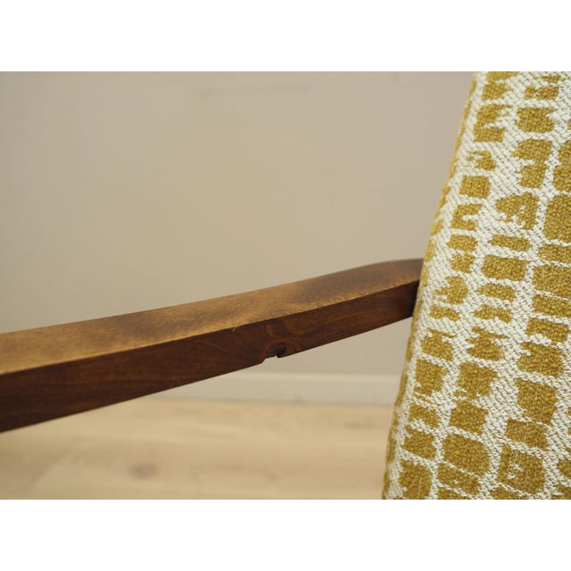 Danish Beech Armchair, 1970s For Sale - Image 13 of 15