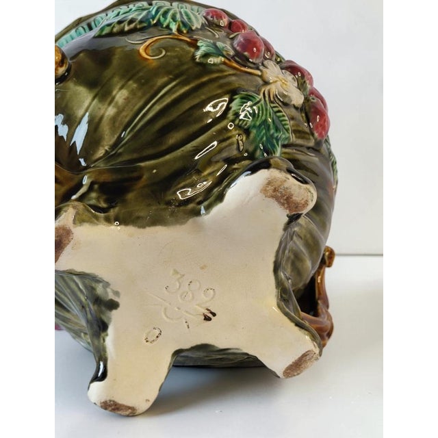 Art Nouveau Earthenware Cachepot from Onnaing, 1890s For Sale - Image 9 of 10