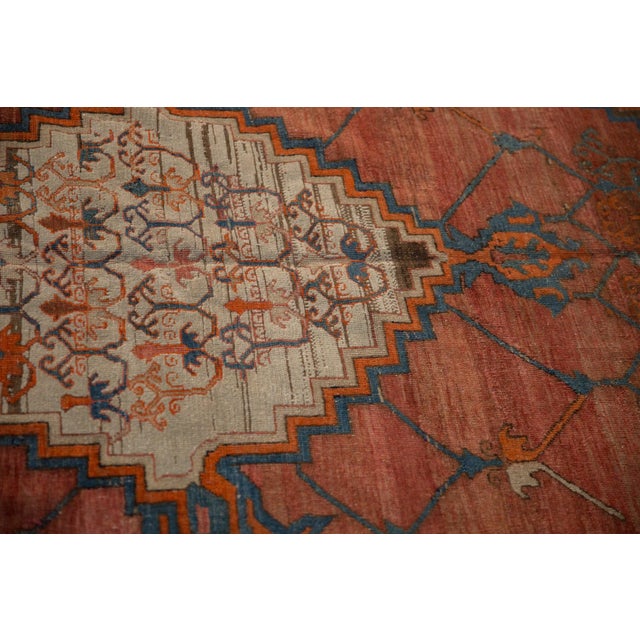 Antique Bakshaish Carpet - 7'7" x 12'10" For Sale - Image 16 of 17