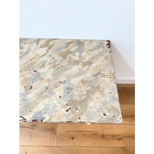 Wood French Butcher's Table, Early 20th Century For Sale - Image 7 of 10