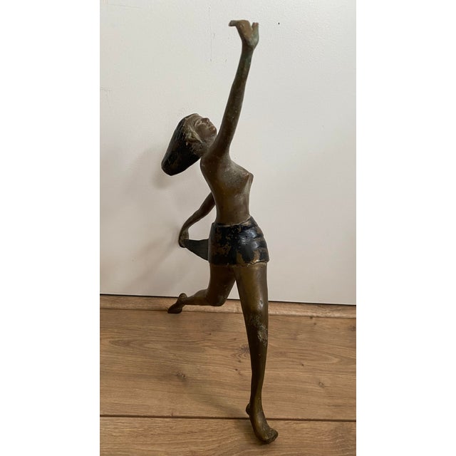 Black After Josef Lorenzl, The Scarf Dancer, 1920s, Bronze For Sale - Image 8 of 16