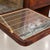 Metal Italian Art Deco Walnut Burl Mirror Mosaic Dry Bar Cabinet in the style of Gio Ponti, 1940s For Sale - Image 7 of 11