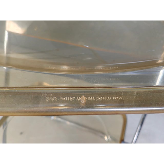 1970s Vintage Plia Chairs from Castelli / Anonima Castelli, 1970s, Set of 4 For Sale - Image 5 of 11