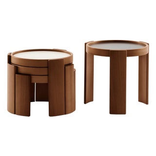 780/783 Tables by Gianfranco Frattini for Cassina, Set of 4 For Sale