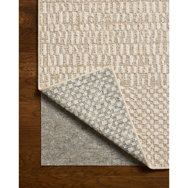 Amber Lewis x Loloi Bexley Rug in Natural / Birch 6'-6" x 9'-3" Area Rug For Sale In Dallas - Image 6 of 6
