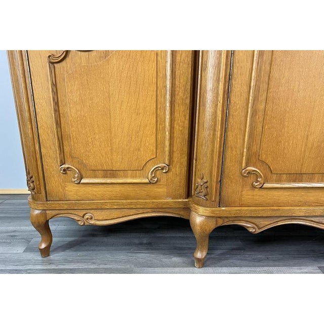 Vintage French Louis XVI Style Wardrobe For Sale - Image 9 of 14
