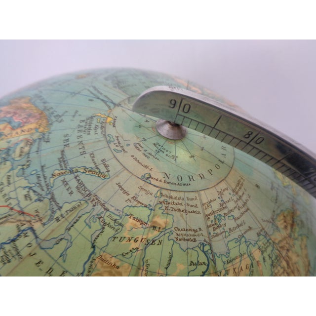 Vintage Illuminated Duo Glass Globe by Paul Oestergaard for Columbus, Germany, 1950s For Sale - Image 18 of 18