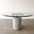 Giovanni Offredi Vintage 1970s Attributed to Giovanni Offredi for Saporiti Italia Concrete and Glass Dining Table Unmarked For Sale - Image 4 of 13