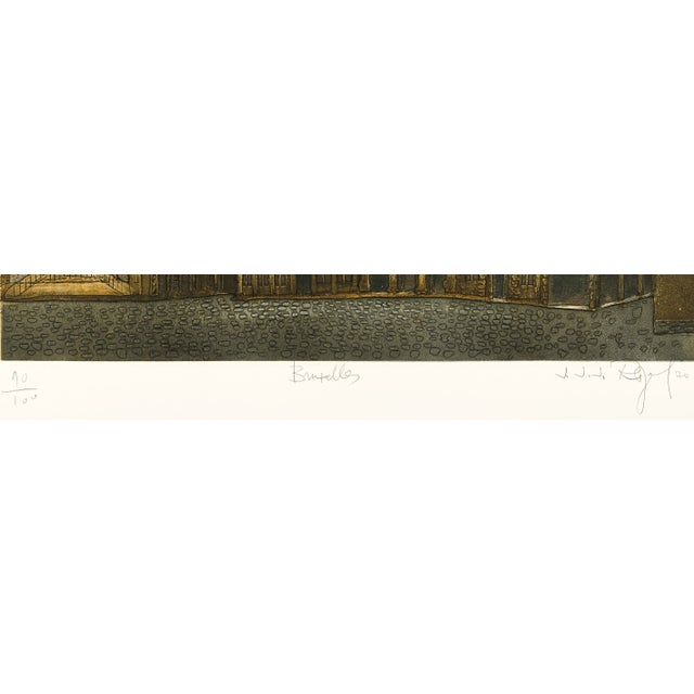 "Bruxelles" by j.j.j. Rigal For Sale - Image 4 of 4