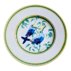 Vintage Hermès Toucan Porcelain Bowl