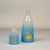 Water carafe with glass with beautiful hand-painted decoration dimensions; Bottle height, 28 cm diameter 10 cm, glass...