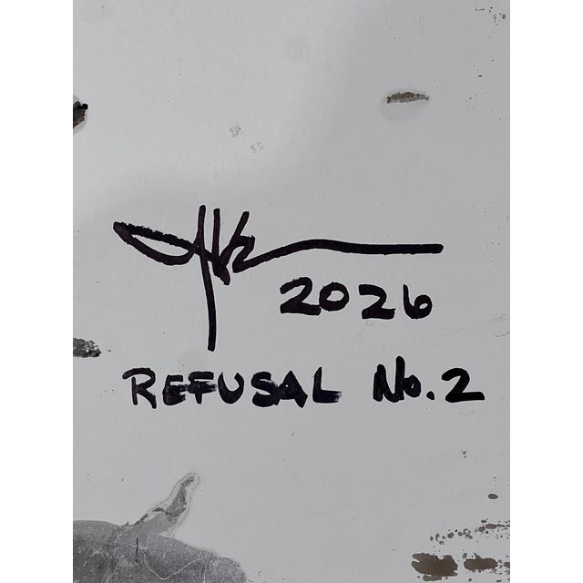 Taupe Refusal No. 2 - Original Abstract Painting by J. Kent Martin For Sale - Image 8 of 8