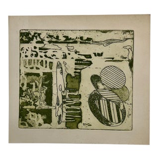 1970s Mamie Troxell Organic Modern Abstract Artwork For Sale