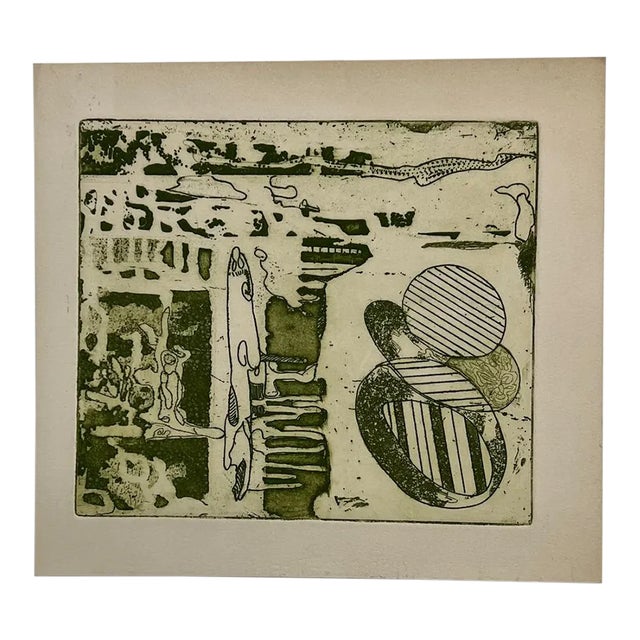 1970s Mamie Troxell Organic Modern Abstract Artwork For Sale