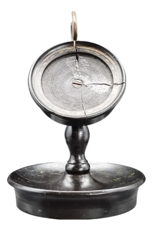 Victorian Ebonized Fruitwood Watch Stand