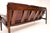 Brown Vintage Danish Leather Sofa by Grete Jalk for France and Son, 1960 For Sale - Image 8 of 11