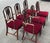 Hepplewhite Vintage Mahogany Hepplewhite Style Set of Six Dining Chairs For Sale - Image 3 of 12