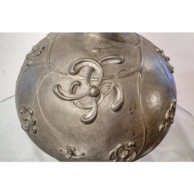 Perot Vase with Floral Decoration, Italy, 1970s For Sale - Image 4 of 7