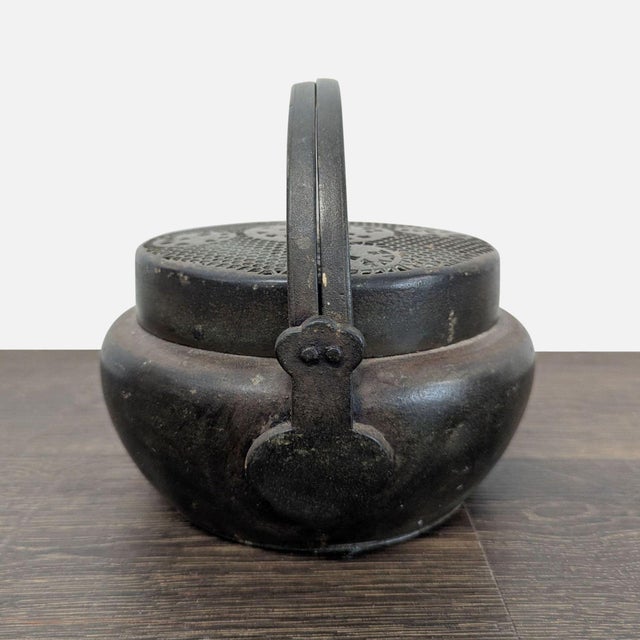 Antique Chinese Brass Hand Warmer For Sale - Image 4 of 9