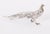 Copper Antique German 830 Silver Pheasants, 19th Century, Set of 2 For Sale - Image 8 of 18