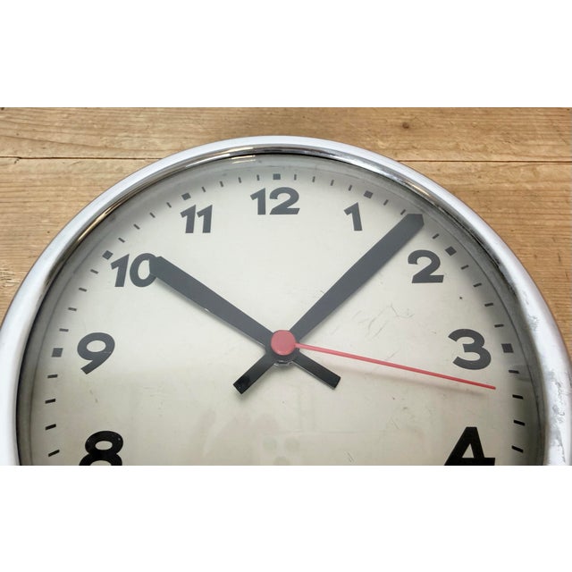 Vintage Wall Clock from Pragur, 1940s For Sale - Image 11 of 18