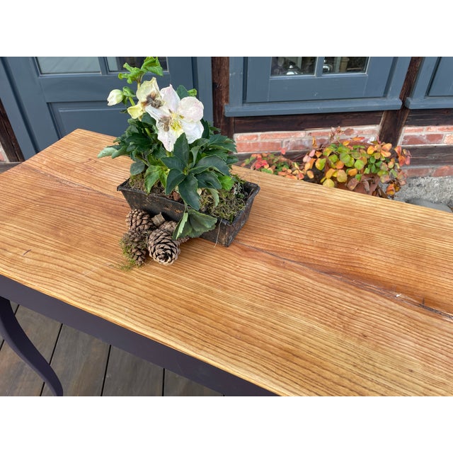 Mauve Antique Folding Table, 1890s For Sale - Image 8 of 16