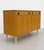 Mid Century Modern Oak Jr. Credenza | Danish Storage | Entryway Cabinet, Circa 1960's For Sale - Image 4 of 13