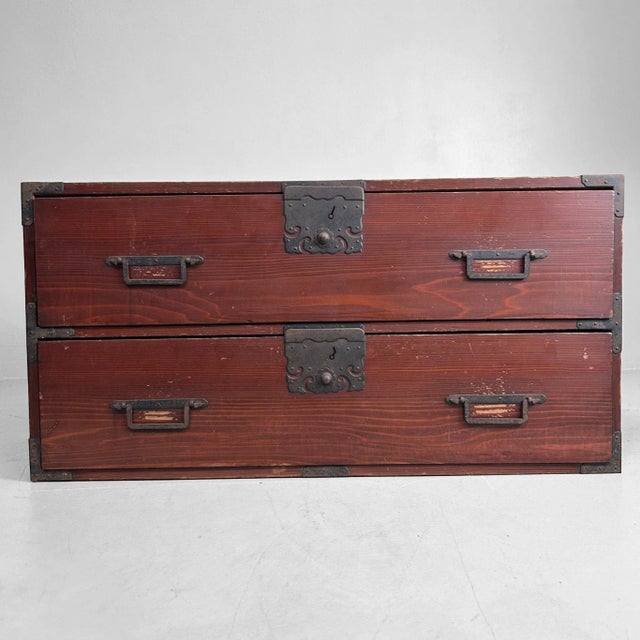 Japanese Ko-Tansu Chest of Drawers, 1890-1915 For Sale - Image 11 of 11