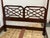 Brass Queen Size Circa 1980's Chinese Chippendale Poster Bed Frame For Sale - Image 8 of 11
