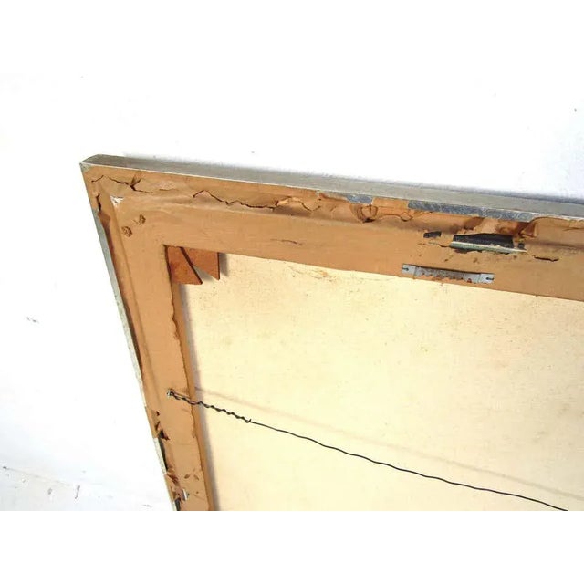 Large "Zebra" Oil Painting on Canvas For Sale - Image 4 of 8