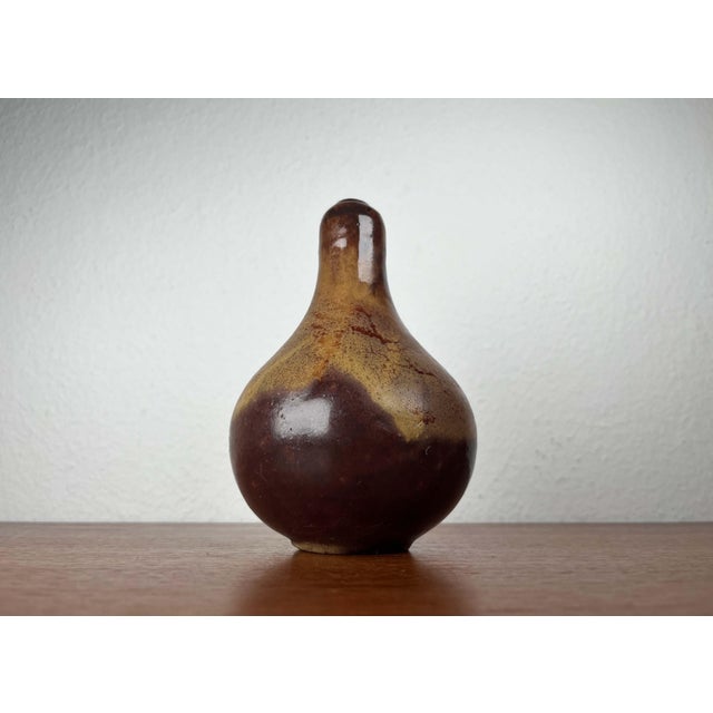 Mid-Century Modern German Studio Pottery Calabash Vase from Cornelsen Kindermann Keramik, 1960s For Sale - Image 11 of 11