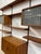 Kai Kristiansen for FM Mobler 3-bay wall unit. 102.5w 16.25d 69 rail length