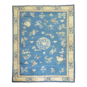 19th Century Antique Chinese Rug, 8'10'' X 11'4''