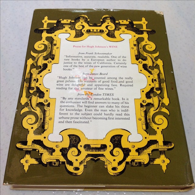1970s Hardcover Wine by Hugh Johnson For Sale - Image 11 of 11