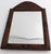 Rare Antique French Tramp Art Mirror, 25" T X 16” W For Sale - Image 4 of 12