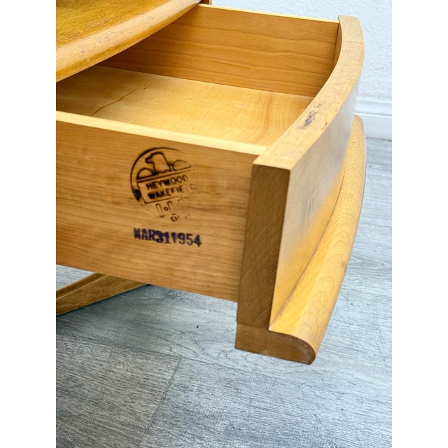 1950s Pair of Mid Century Modern Nightstands For Sale In Los Angeles - Image 6 of 12